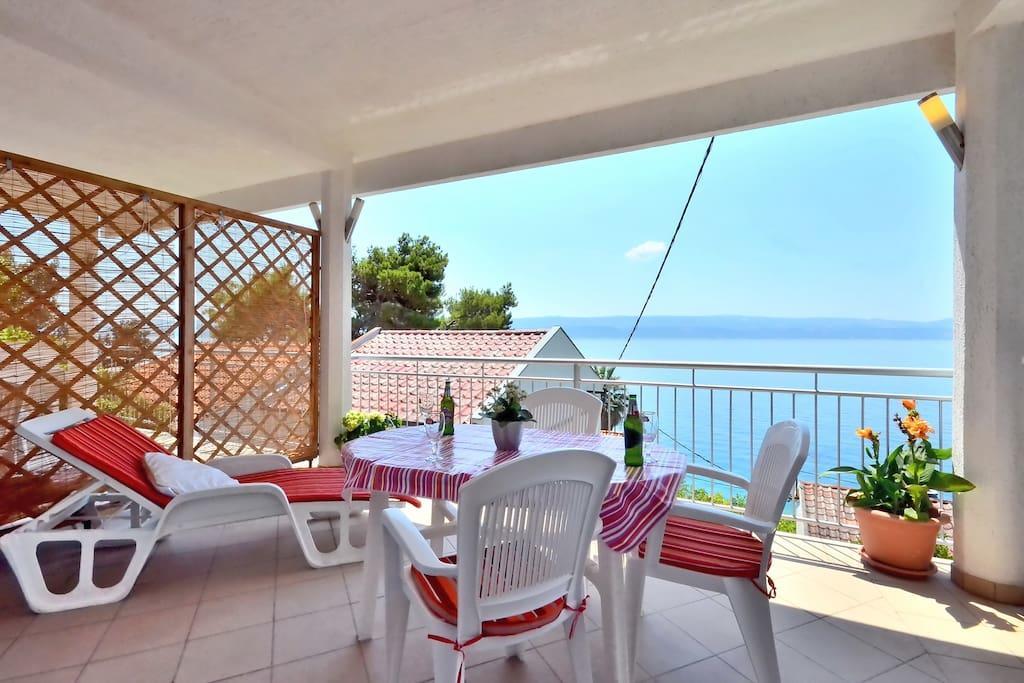 Beach Apartments Mika Локва-Рогозниця Екстер'єр фото