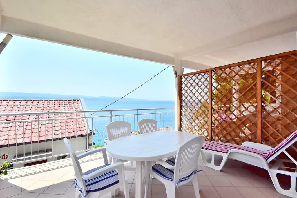 Beach Apartments Mika Локва-Рогозниця Екстер'єр фото